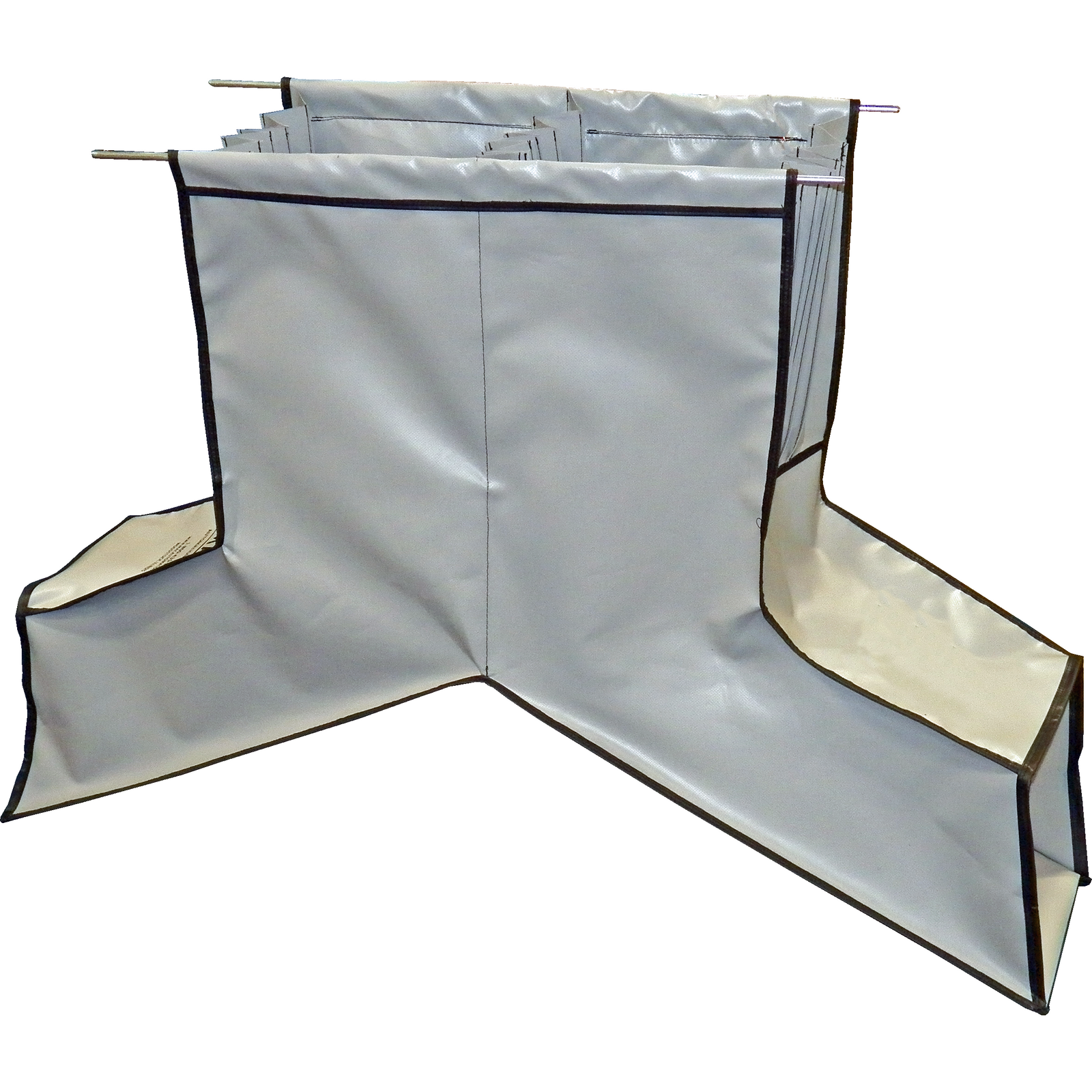 Front/Rear Dual Soft Chute Guideskirt | Mold Chute | Material Containment