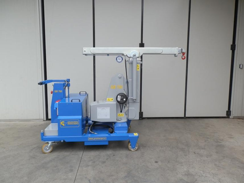 Electric Crane GB 750_TR VERTICAL Series for Molds up to 750 kg (1650 lbs)