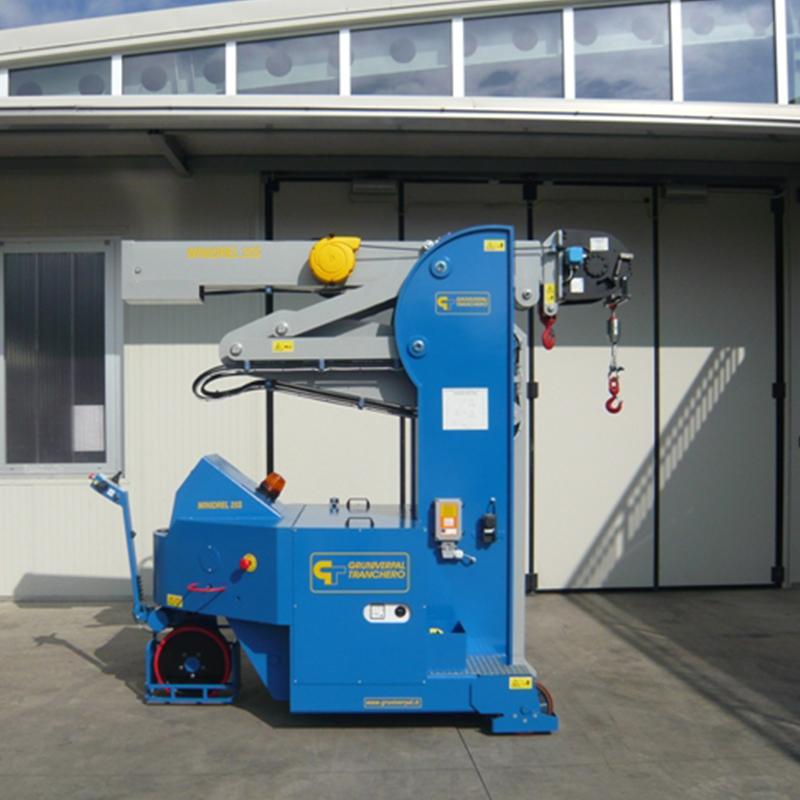 Electric Crane Minidrel 25S_HG Series for Molds up to 2,500 kg (5500 lbs)