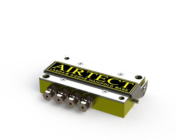 AIRTECT LA504-B 4-Zone Modular Leak Alarm Manifold Base