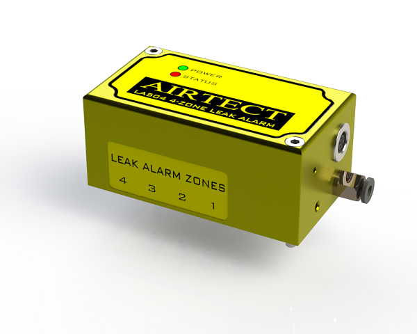 AIRTECT LA504 4-Zone Modular Leak Alarm Manifold