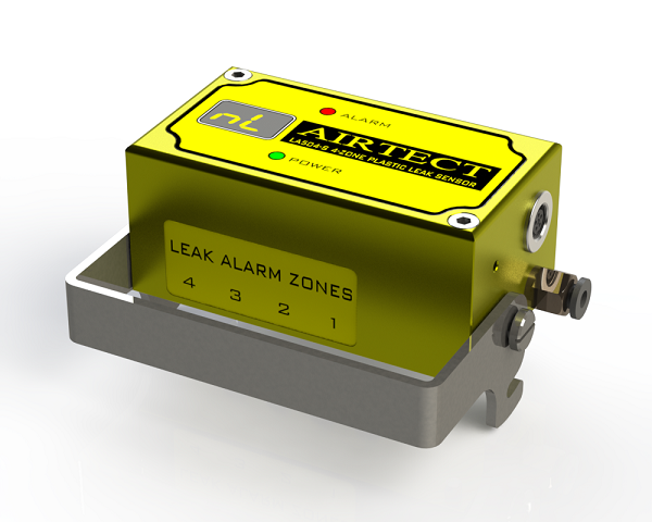 AIRTECT LA504S 4-Zone Modular Stand-Alone Leak Alarm Manifold