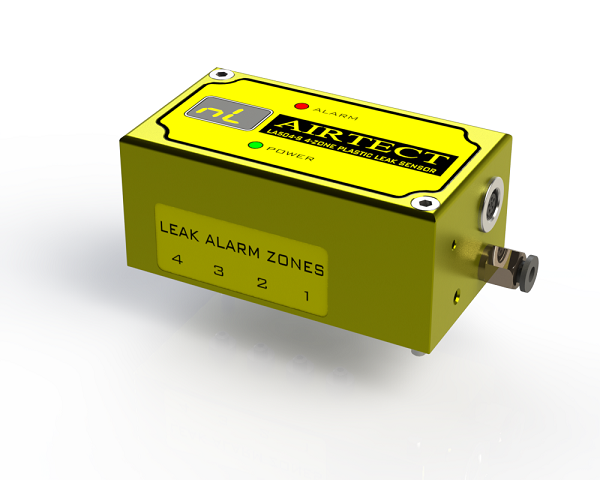 AIRTECT LA504S 4-Zone Modular Stand-Alone Leak Alarm Manifold