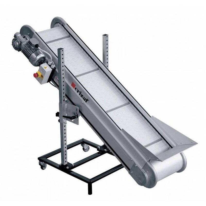 Inclined Conveyor with PP/PA Modular Plastic Belt - Plastics Solutions USA