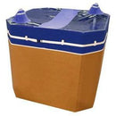 Dual Port Octagon Gaylord Cover (Negative Pressure) - Plastics Solutions USA